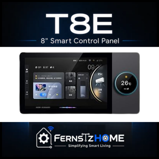 8" FTZ-T8E Smart Home Control Panel with Knob & Zigbee +BT