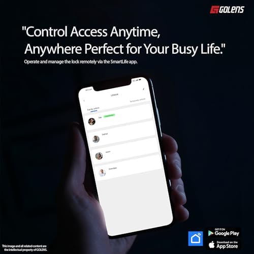 GOLENS X114 Smart Door Lock