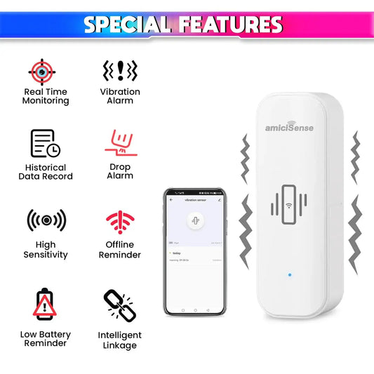 AMI Smart WiFi Vibration Sensor