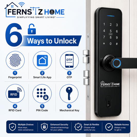 GOLENS X33 (Glossy) Smart Door Lock
