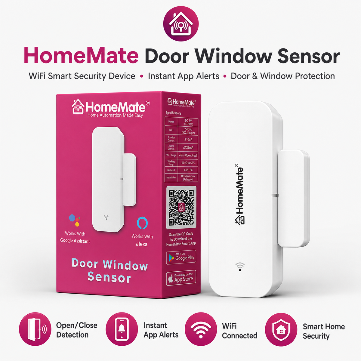 HOMEMATE Door & Window Sensor