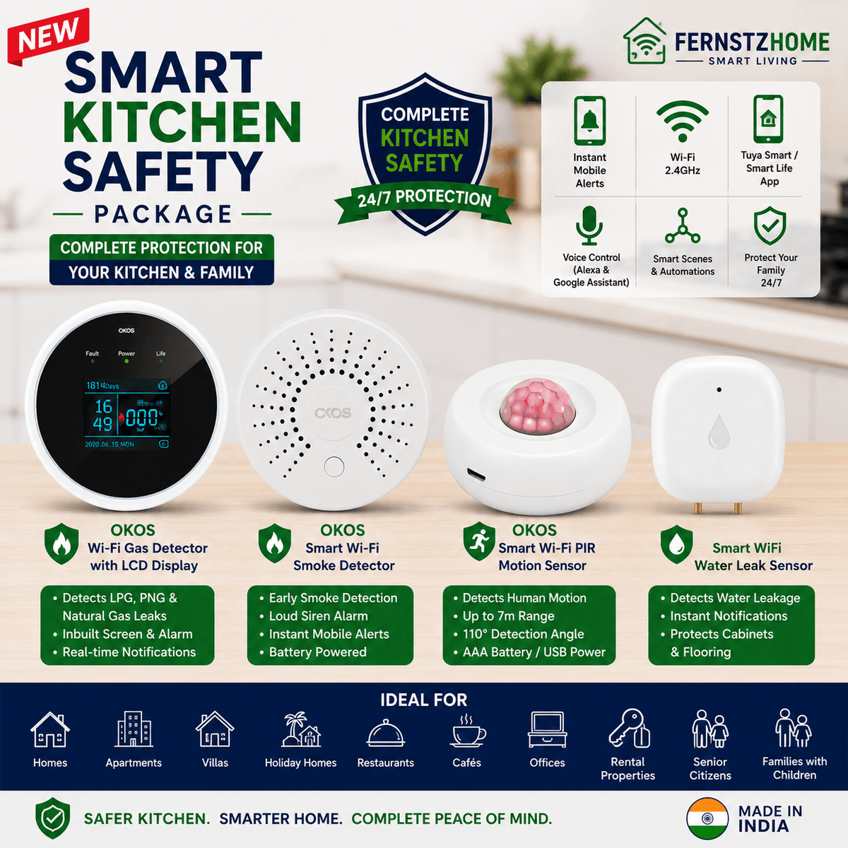 SMART KITCHEN SAFETY PACKAGE