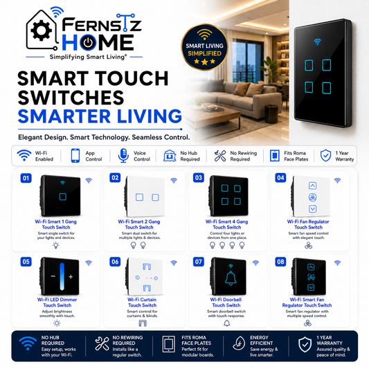 Smart Home Setup & Installation – SMART VILLA Complete Smart Living