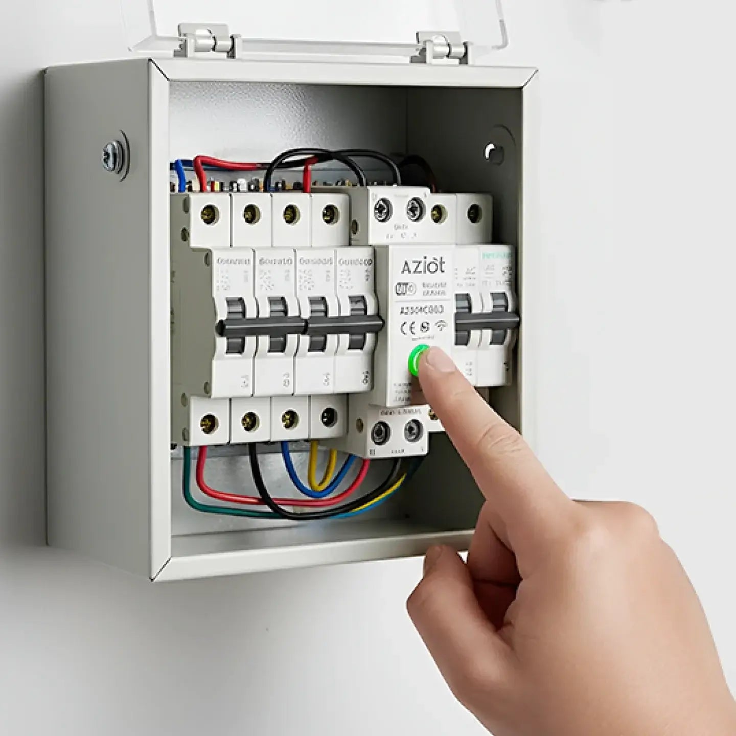 AZIOT 1P 63A Wi-Fi Smart Circuit Breaker