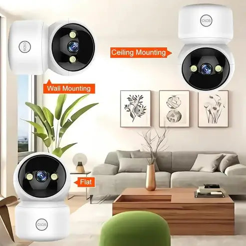 OKOS Smart Wi-Fi 360° Indoor Security Camera | 3MP / 5MP