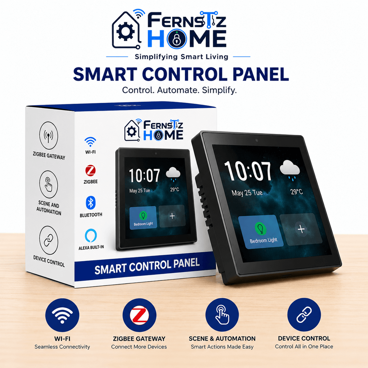 HOMEMATE 4" Smart Touch Panel
