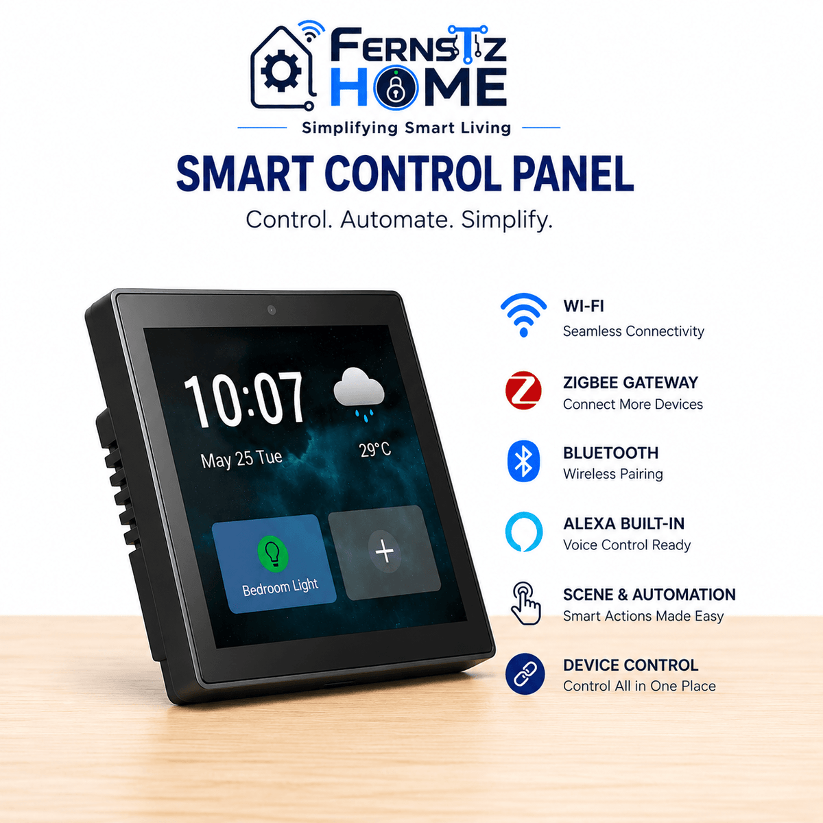HOMEMATE 4" Smart Touch Panel