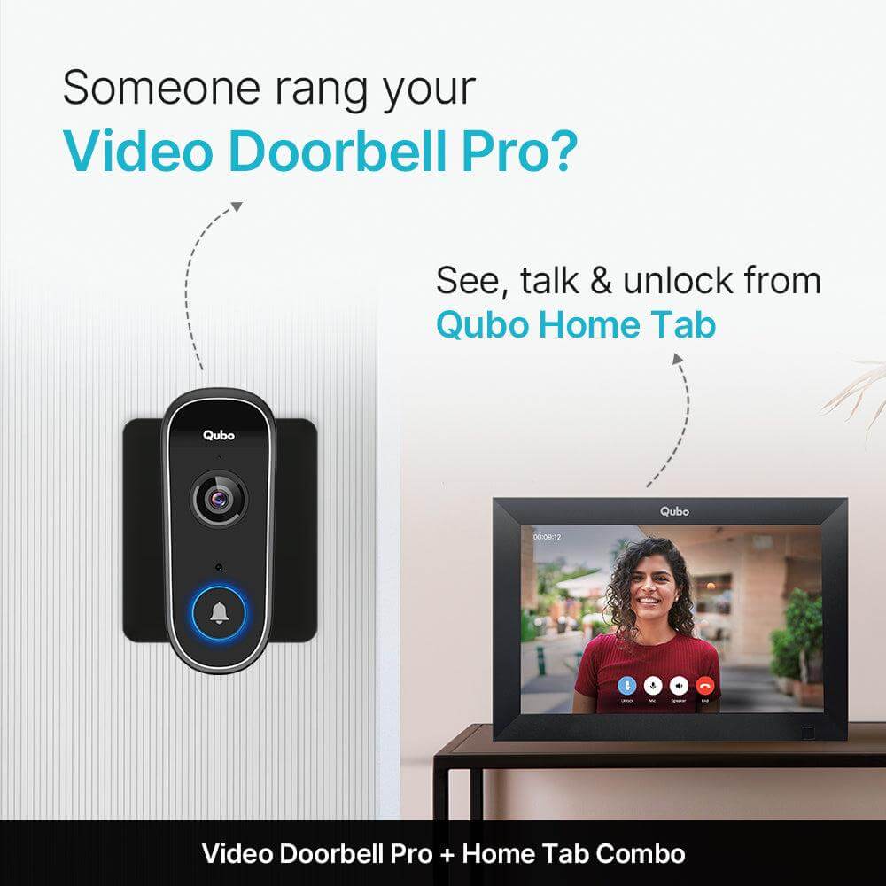Qubo Smart Video Doorbell Pro 2K