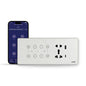 AZIOT Premium Smart Switch Panel 8M 4SW+2Fan+Socket