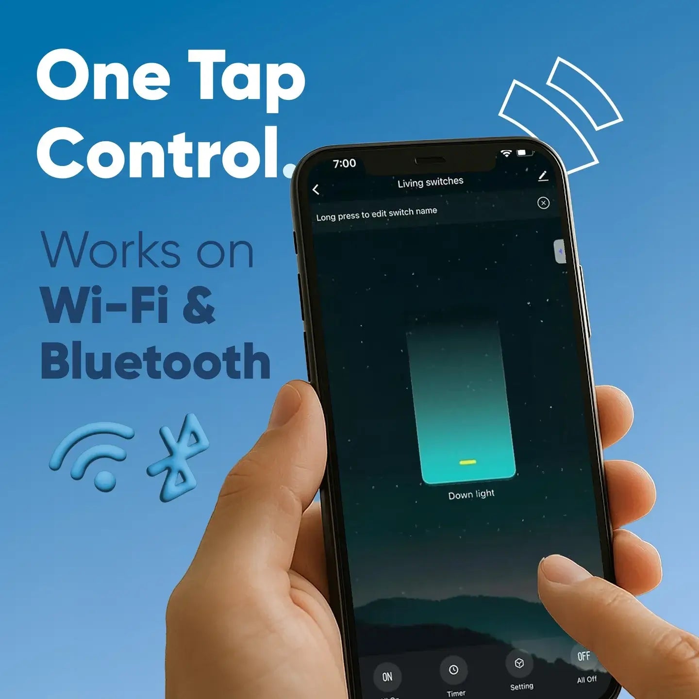 AZIOT 1 Gang 24A Smart Switch
