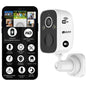 Golens WC09K 2K WiFi CCTV Camera 5000mAh Rechargeable Battery