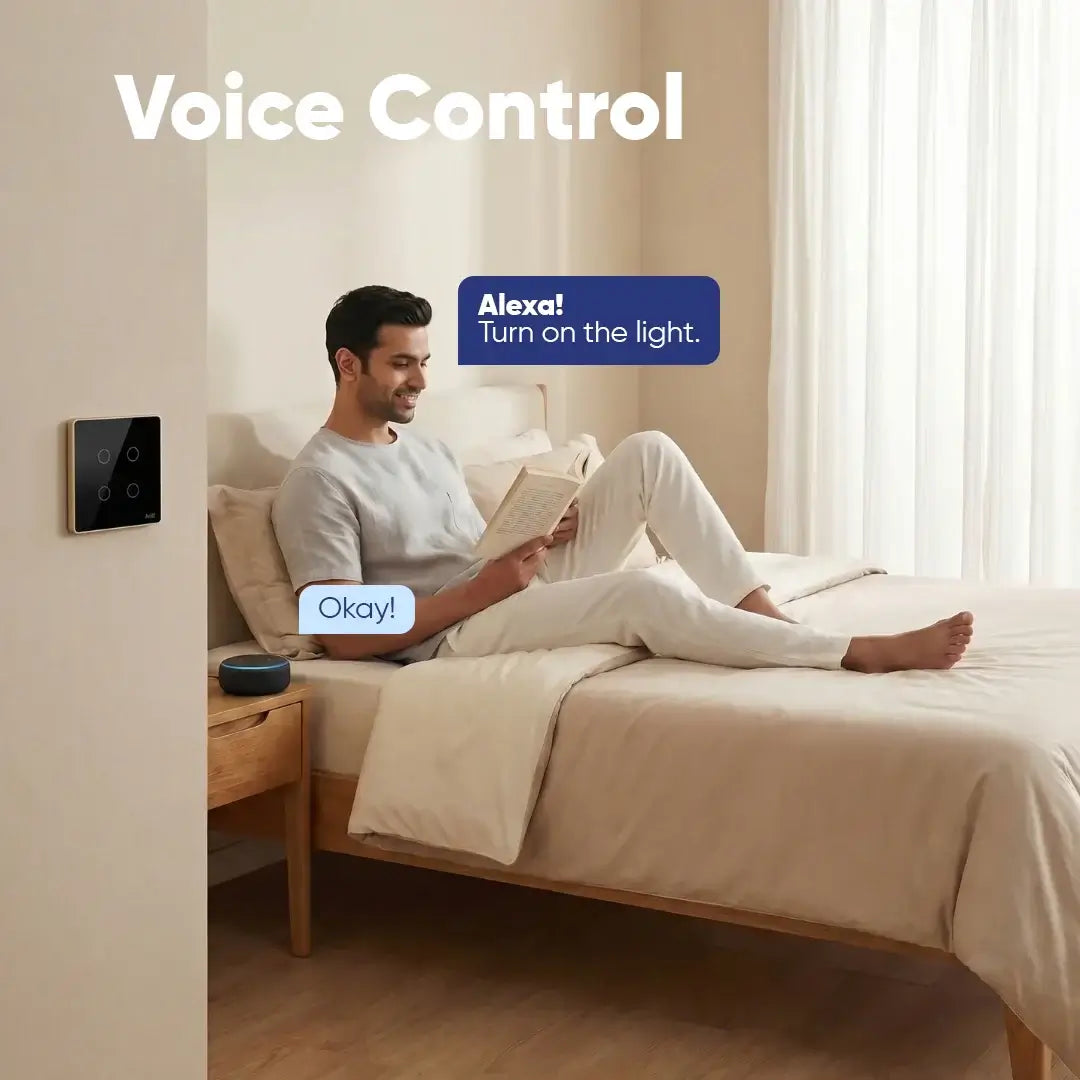 AZIOT Premium Smart Switch Panel 4M Switch