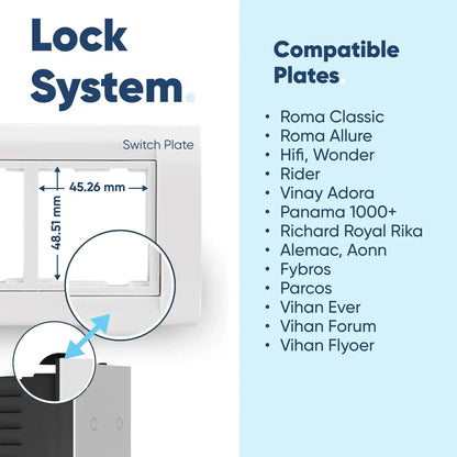 AZIOT 2 Gang Smart Switch