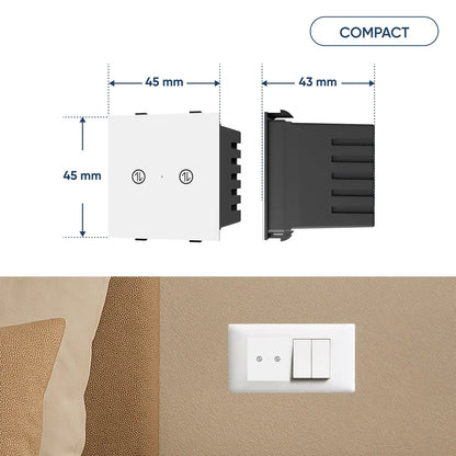 AZIOT 2-Way 2-Gang Smart Switch