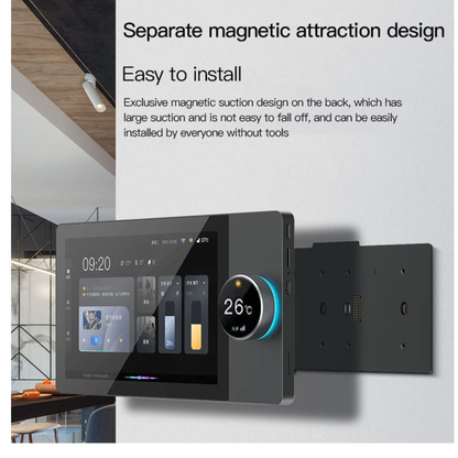8" FTZ-T8E Smart Home Control Panel with Knob & Zigbee +BT