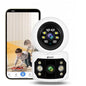 Golens WC07K 3MP+3MP Dual Lens WiFi CCTV Camera Dome PTZ Night Vision