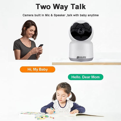 Golens V60 2MP HD 360° WiFi CCTV Camera Pan/Tilt Night Vision
