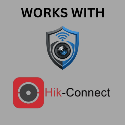 HIKVISION 4MP IP Bullet Camera (PoE, 4mm, 30m IR, Built-in Mic)
