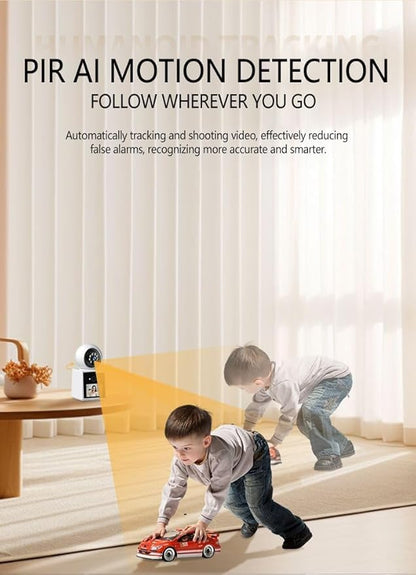 WC06K 2MP Dual Lens 360° WiFi CCTV Camera