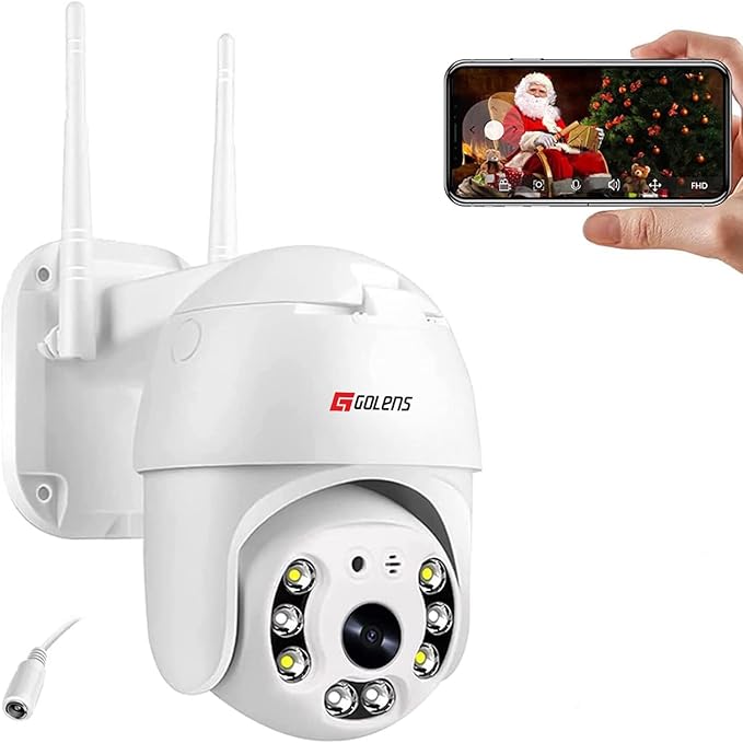 WC13K 3MP WiFi CCTV Camera Dome PTZ Night Vision