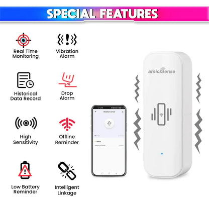 AMI Smart WiFi Vibration Sensor