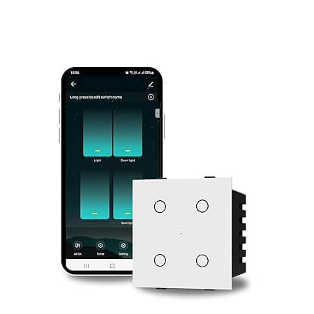 AZIOT 4 Gang Smart Switch