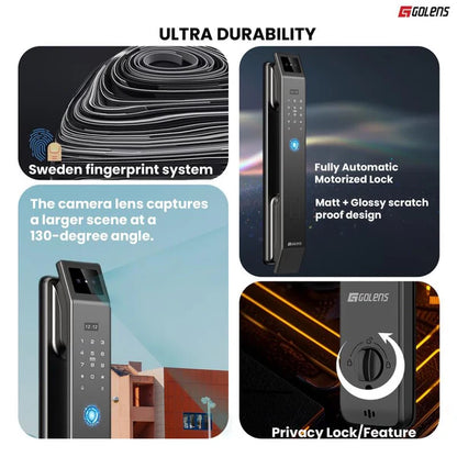 GOLENS X95 Premium Smart Door Lock