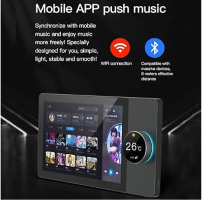 8" FTZ-T8E Smart Home Control Panel with Knob & Zigbee +BT