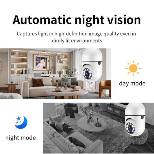 Golens WC10K 3MP WiFi Light Bulb Camera 1080P E27 Dome