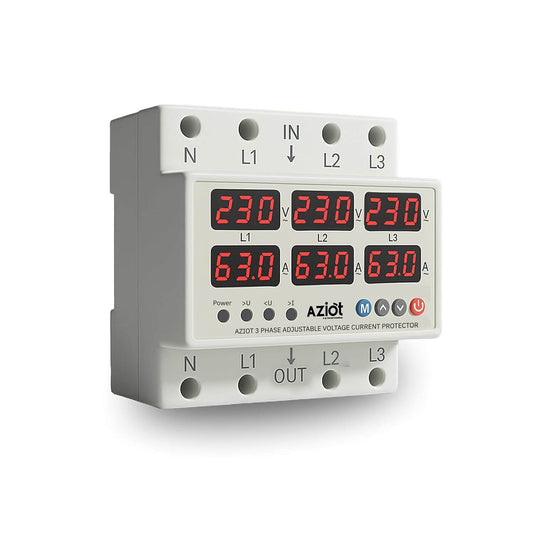 AZIOT 63A Smart Circuit Breaker - Three Phase