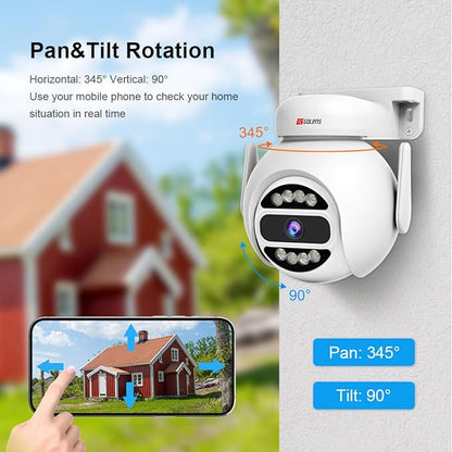 WC03SW 4MP QHD WiFi CCTV Camera Dome PTZ Night Vision