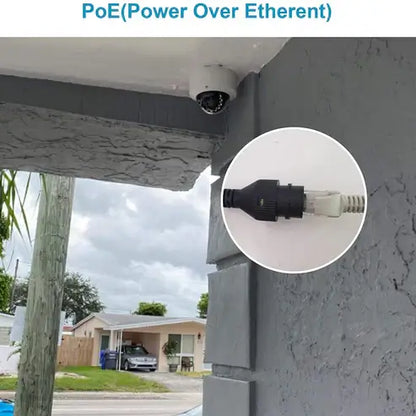 OKOS Smart Dome Security Camera | 1080P Full HD | Wi-Fi | Pan & Tilt