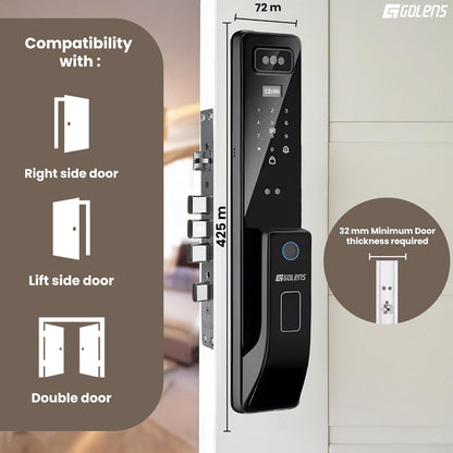 X103 Smart Digital Door Lock 3D Face Recognition Wi-Fi