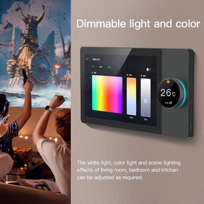 8" FTZ-T8E Smart Home Control Panel with Knob & Zigbee +BT