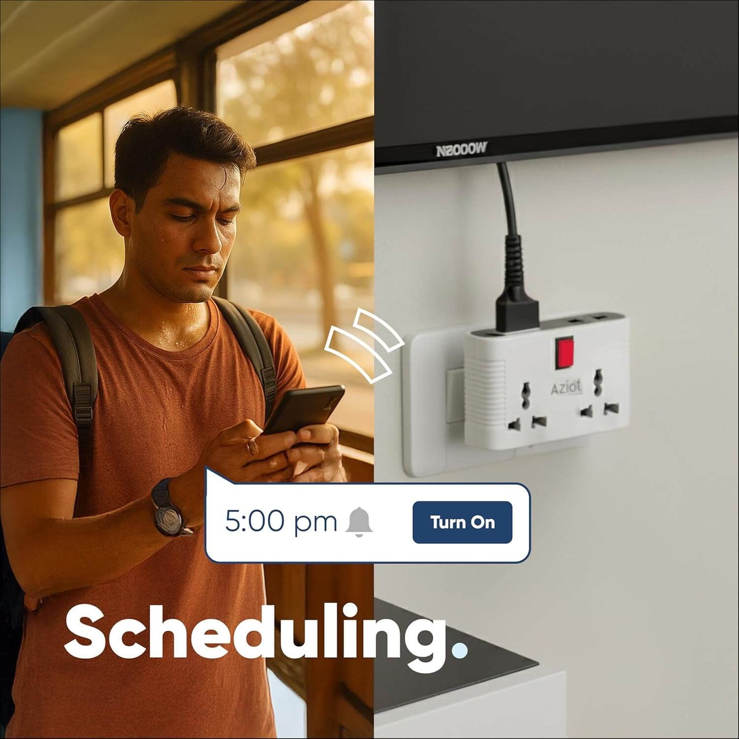 AZIOT 4-Way Smart Multi-Plug