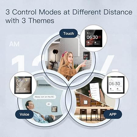 4" OKOS Smart Home Control Panel - Zigbee