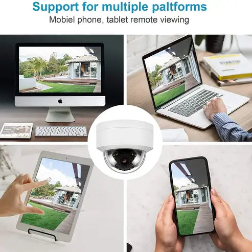 OKOS Smart Dome Security Camera | 1080P Full HD | Wi-Fi | Pan & Tilt