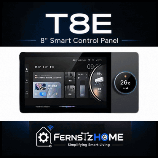8" FTZ-T8E Smart Home Control Panel with Knob & Zigbee +BT