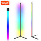 PST-QJD-01 Smart Wi-Fi & BT RGB Magic Colour Corner Floor Lamp – 1.2 m