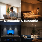 AZIOT Smart Trimless 12W COB Light – WiFi + BLE