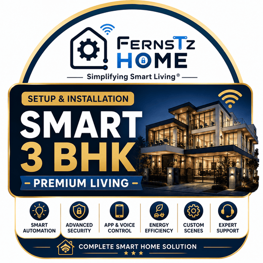 Smart Home Setup & Installation – SMART 3 BHK – Premium Living