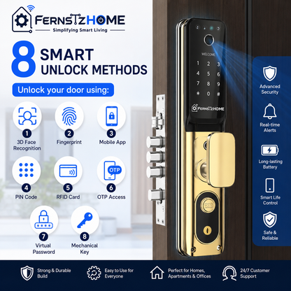 GOLENS X17 Premium Smart Door Lock