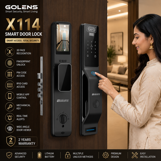 GOLENS X114 Smart Door Lock