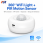 PST Wi-Fi Ceiling Motion & Light Sensor – 360° PIR, 6m Range
