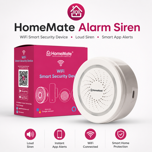 HOMEMATE Security Alarm Siren