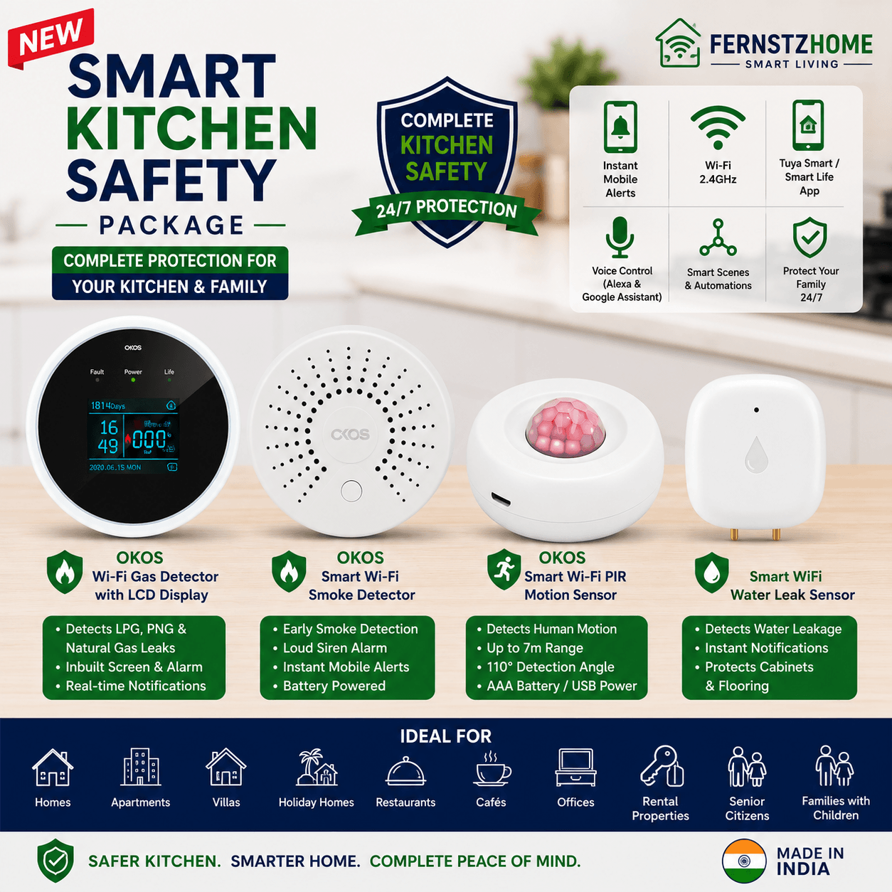 SMART KITCHEN SAFETY PACKAGE