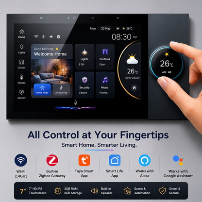 LEDGEBIT 7 " Smart Home Control Panel - Zigbee