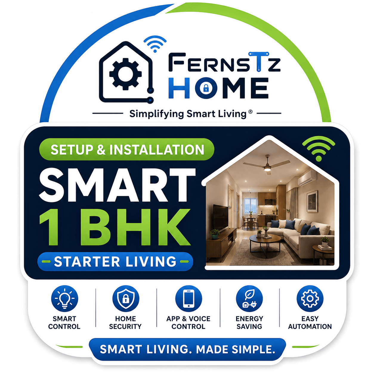 SMART 1 BHK – Starter Living Bundle