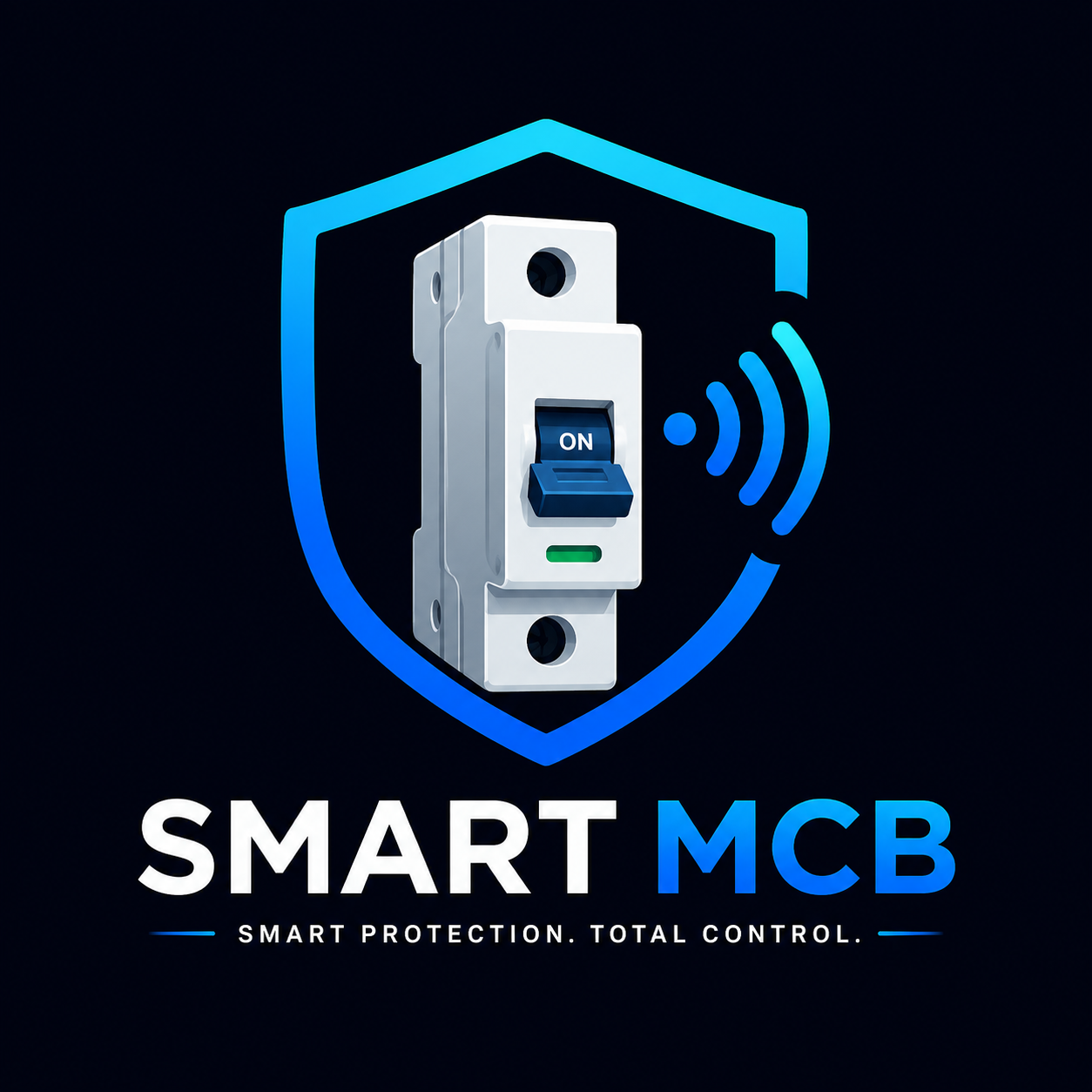 Smart MCB circuit breaker icon – smart protection and total control for home electrical safety – FERNSTZHOME