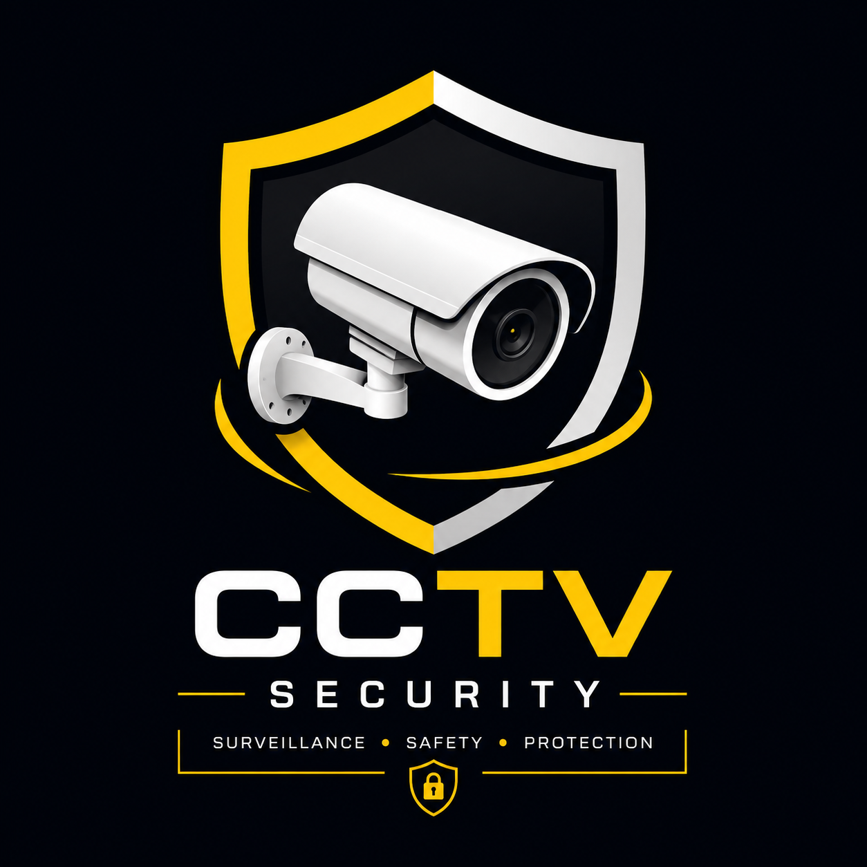 CCTV security camera icon – surveillance safety and protection for smart homes – FERNSTZHOME India